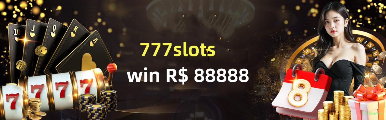 Slots online da 333game com jackpots progressivos